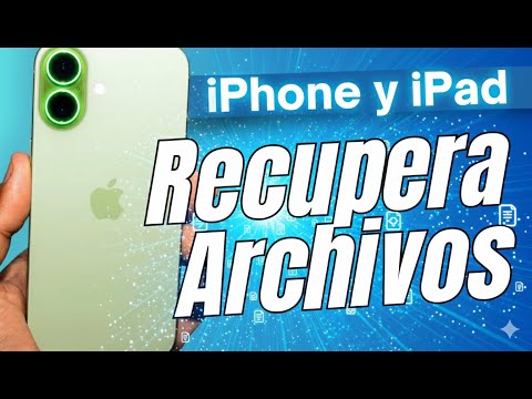 Cómo RECUPERAR FOTOS y archivos BORRADOS de IPHONE o IPAD (Paso a Paso)