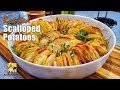 Roasted Scalloped Potatoes | Roasted Potatoes Recipe