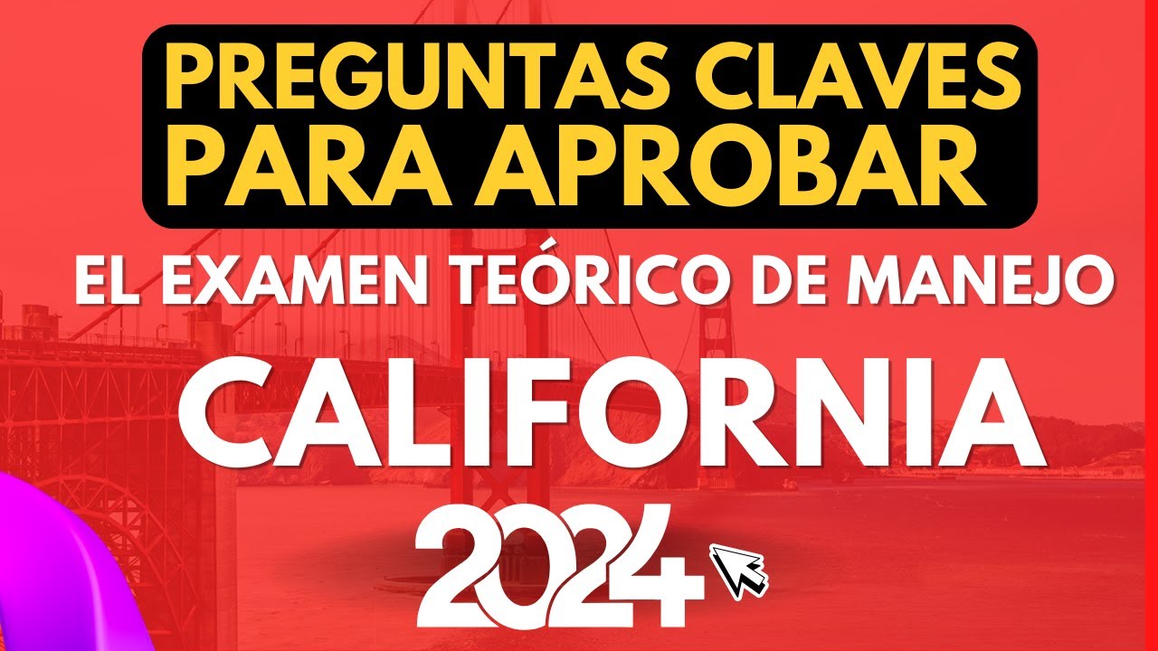 Cómo APROBAR el EXAMEN de MANEJO de CALIFORNIA 2024 Con Julio Herrera