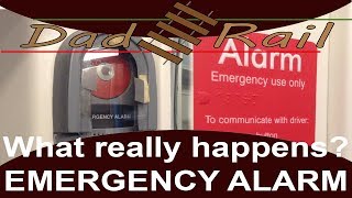 Train Driver Vlog 007 - The Passenger Emergency Alarm Button. - Dad Rail HD