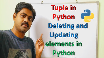 Tuple Deletion in Python | How to delete elements in Python Tuples | How to Update Tuple elements