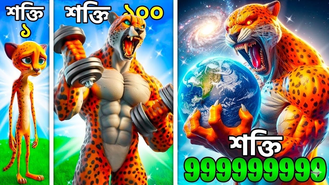 GTA 5-এ একটি দুর্বল চিতাবাঘ কীভাবে বিশ্বের শক্তিশালী প্রাণীতে পরিণত হলো? 🐆⚡