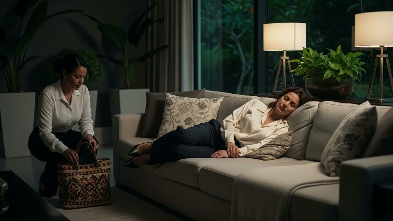 “Médica Milionária Fingiu Estar Dormindo Pra Testar Sua Empregada... O Que ela Viu a deixou...”