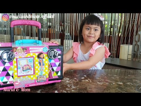 barbie rolling vanity set