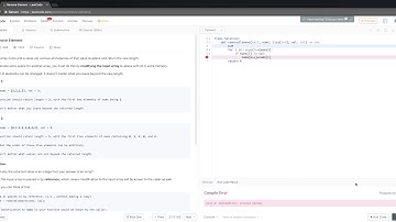 LeetCode - 27  Remove Element - Python
