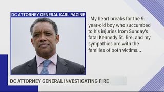 Fatal DC fire that killed 9-year-old referred for criminal investigation, Mayor Bowser says