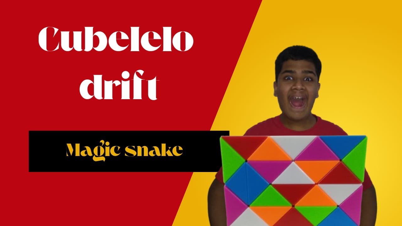 Cubelelo drift magic snake cube full review