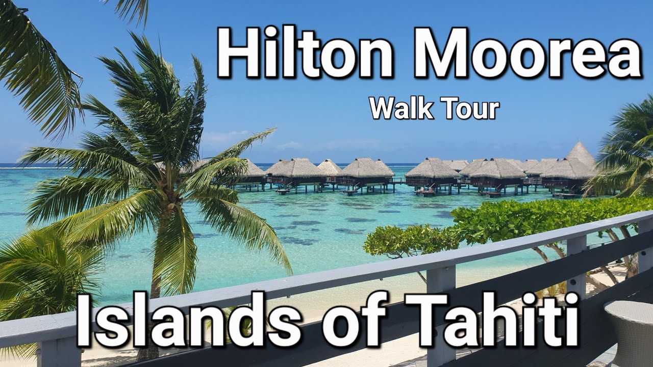 Hilton Moorea Resort Tour 🌴 Overwater Bungalows & Island Paradise