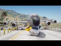 KC-135 Pilot Crashes Into Police Car During Crazy Emergency Landing | GTA 5