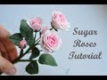 Gumpaste Rose Tutorial. Fondant Rose. Роза из мастики.Sugar Rose