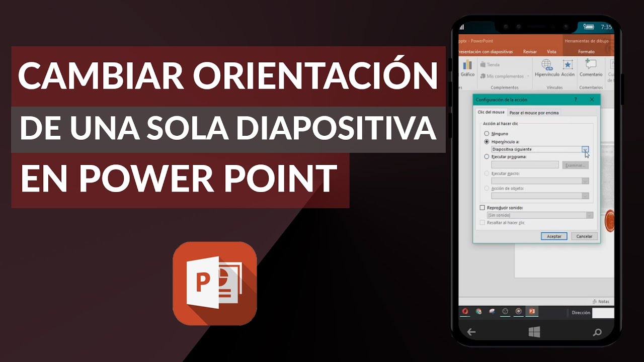 Cómo Cambiar la Orientación de una sola Diapositiva en Power Point