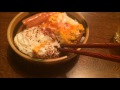 ソーセージエッグ丼