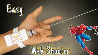 How to make Spider Man web shooter with paper | Spider-Man web shooter making | paper craft