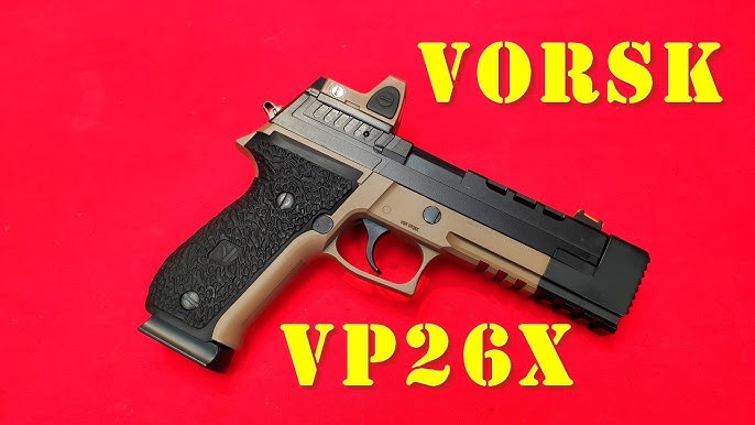 Vorsk Airsoft VP-X Agency Gas Blowback Pistol 