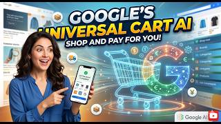 Google's Universal Cart AI Shop and Pay for You! #GoogleUniversalCart #InteligenciaArtificialBrasil
