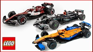 CADA COMPILATION Top 3 Formula 1 Cars - Mercede AMG - Alfa Romeo F1 - Speed Build - Brick Builder