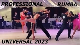 universal 2023 Rumba | Professional | Maciej Walczak i Anna Piaseczna-Walczak