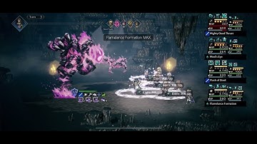 Octopath Traveler CotC | Ring-sealed Beast EX 3 (6 Turns) with Rique!