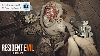 RESIDENT EVIL 7 · 'Nightmare' FULL Walkthrough [Banned Footage Vol. 1 DLC] ('Dead by Dawn?' Trophy)