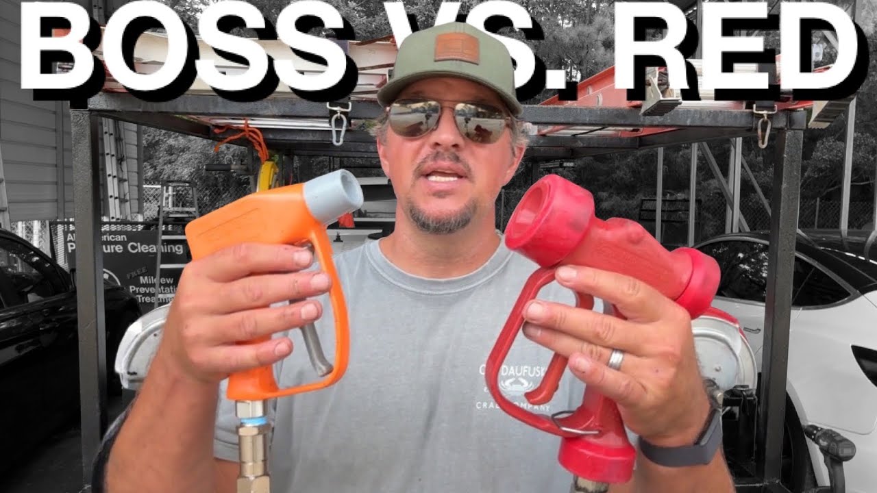 Водный Босс против Красного Пистолета | Softwash Showdown