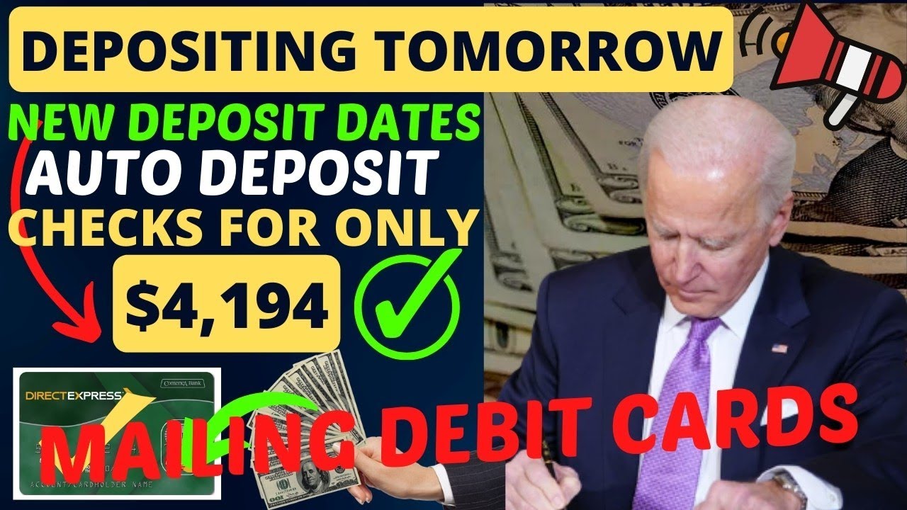 4,194 SOCIAL SECURITY CHECKS WILL BE DEPOSITED TOMORROW! DEPOSIT DATE