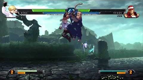 KOF XIII- just learning the timing