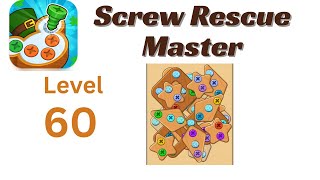 Screw Rescue Master Level 60 Walkthrough 🔩🧩 | Go Answer