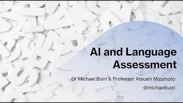 AI and Language Assessment