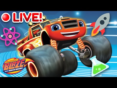 🔴LIVE: Blaze&39;s Science Ideas Save the Day! | Blaze and the Monster Machines