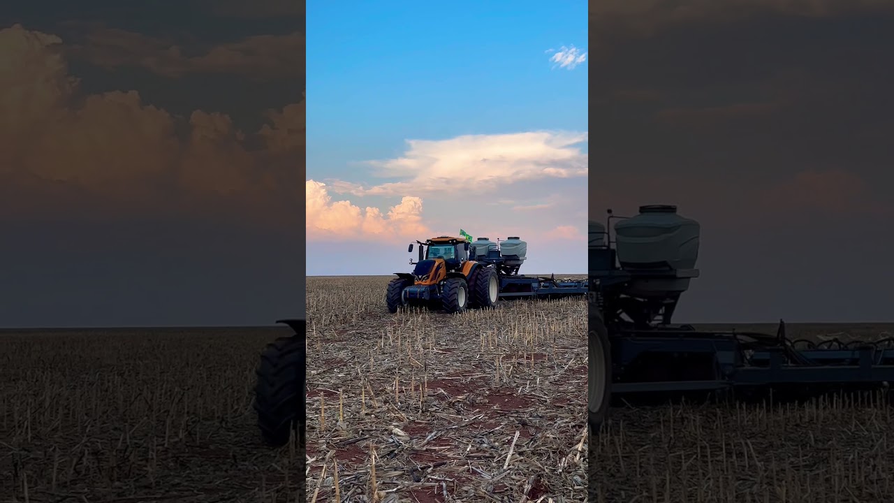 Ronco do bruto Valtra CVT250               Plantadeira Momentum 30 linhas