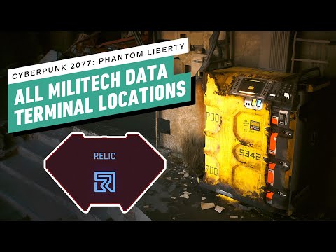 : Guide - Phantom Liberty - All Militech Data Terminal Locations