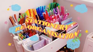 reorganising all my stationery!!