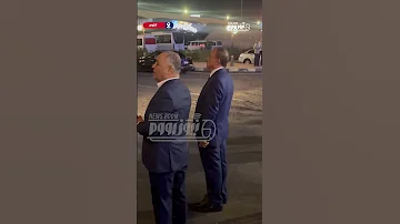 عبدالمحسن سلامة يواسي صديقه محمد فايز فرحات رئيس مجلس إدارة الأهرام في عزاء والدته 