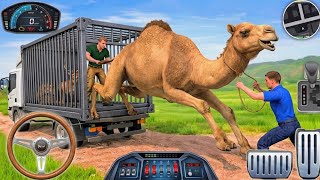 Camel Transport Truck Game 🐪🚛 | Animal Transport Simulator 3D - Android Gameplay screenshot 4