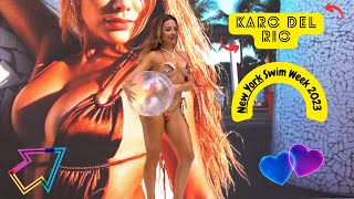 Karo Del Rio In Slow Motion New York Swim Week 2023 Sahara Beck - Thinking Twice