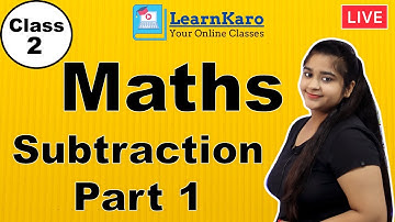 Class 2   |Maths   | Subtraction Part 1
