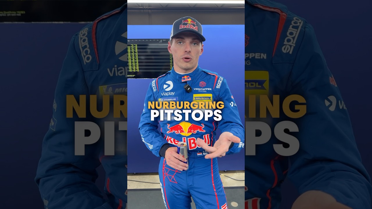 @MaxVerstappen1 on what makes Nürburgring pit stops extra special 😮‍💨