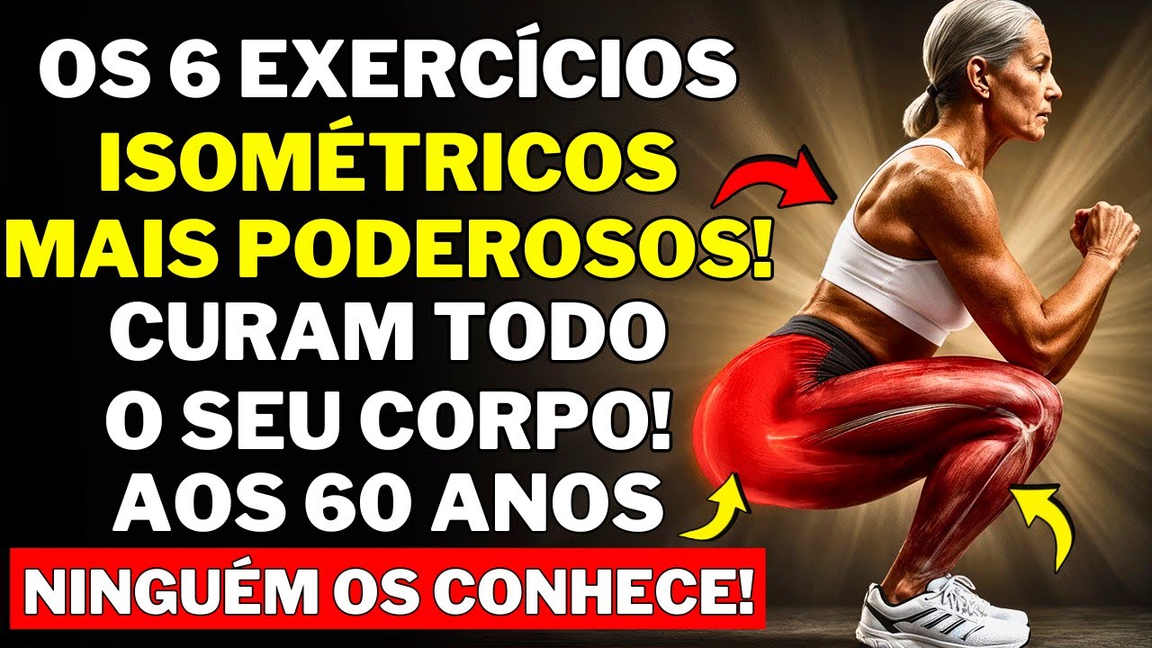 7 Exercícios Isométricos para Transformar o Seu Corpo – Sem Pesos, Sem Academia, Sem Desculpas