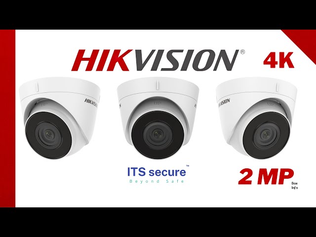 HIKVISION Wifi 1080p FHD 2MP 360° Viewing Area Security Camera -White