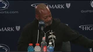 Emotional Penn State Interim Coach Breaks Down in Tears Explaining How Dad Gave Family Better Life