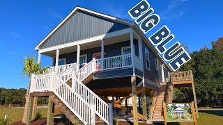 COASTAL BEACH COTTAGE OASIS?! • CUSTOM MODULAR HOME TOUR OF THE “BROOKSDALE”