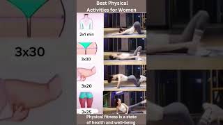 Best Physical Activities for Women | viralshorts | shorts | Women Workout | @fitnessmantram