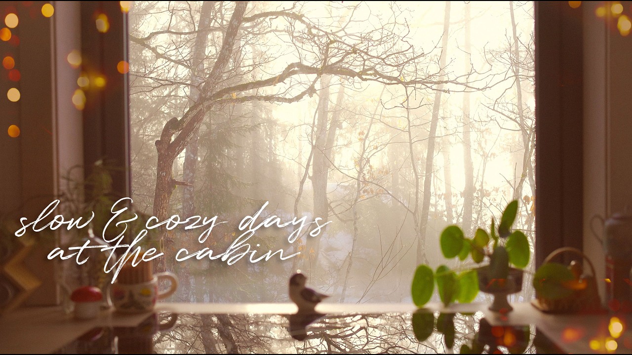 Nordic Spring at the Forest Cottage - Quiet Baking, Candle Making, Nature Walks - Slow Living Vlog