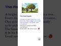 the red apple #learnanewwordtoday