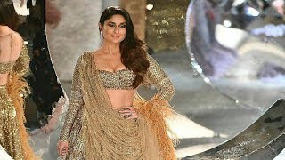 Kareena Kapoor Khan Walks For Falguni Shane Peacock | India Couture Week 2018