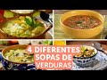 4 formas diferentes de hacer sopa de verduras | Kiwilimón