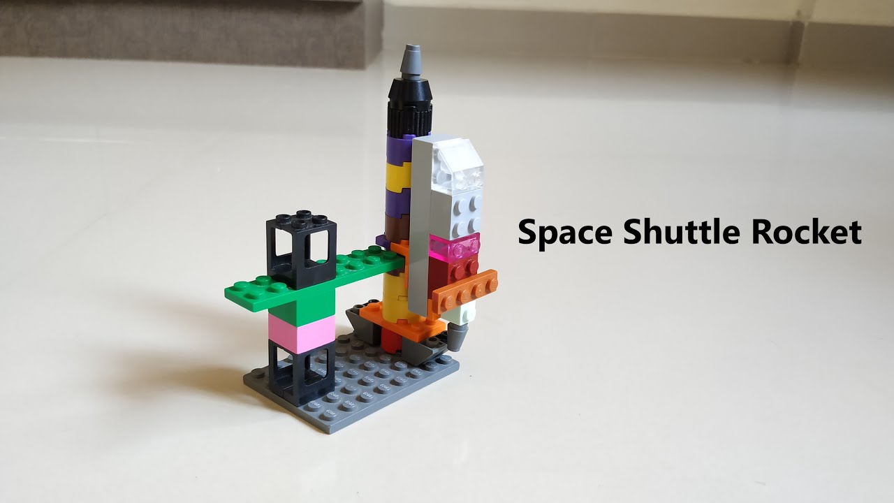 simple lego rocket