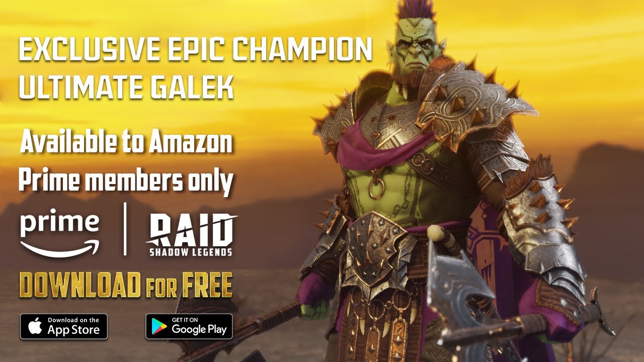 Free Amazon Prime Mobile Loot For Raid Shadow Legends Youtube