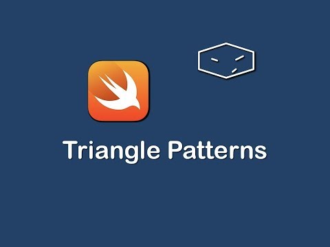 triangle patterns in swift 3