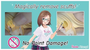 Feeble Attempt at: Removing Anime Figure Scuffs/Paint Transfer